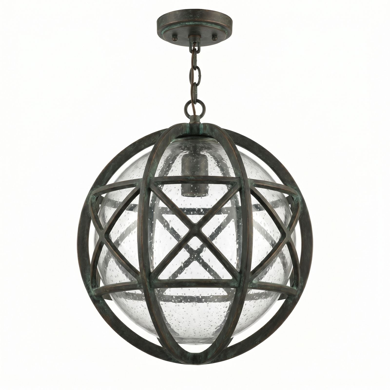 Nautical Outdoor Pendant - Alternate Angle