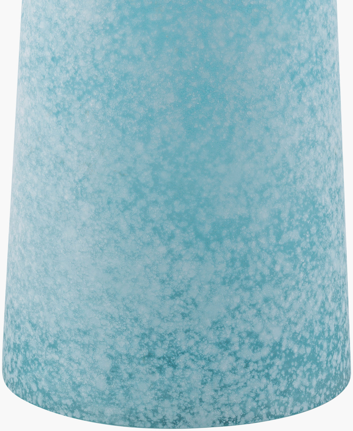 Isolde 39" Glass Table Lamp, Painted Blue