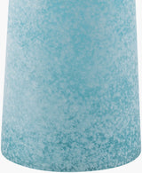Isolde 39" Glass Table Lamp, Painted Blue