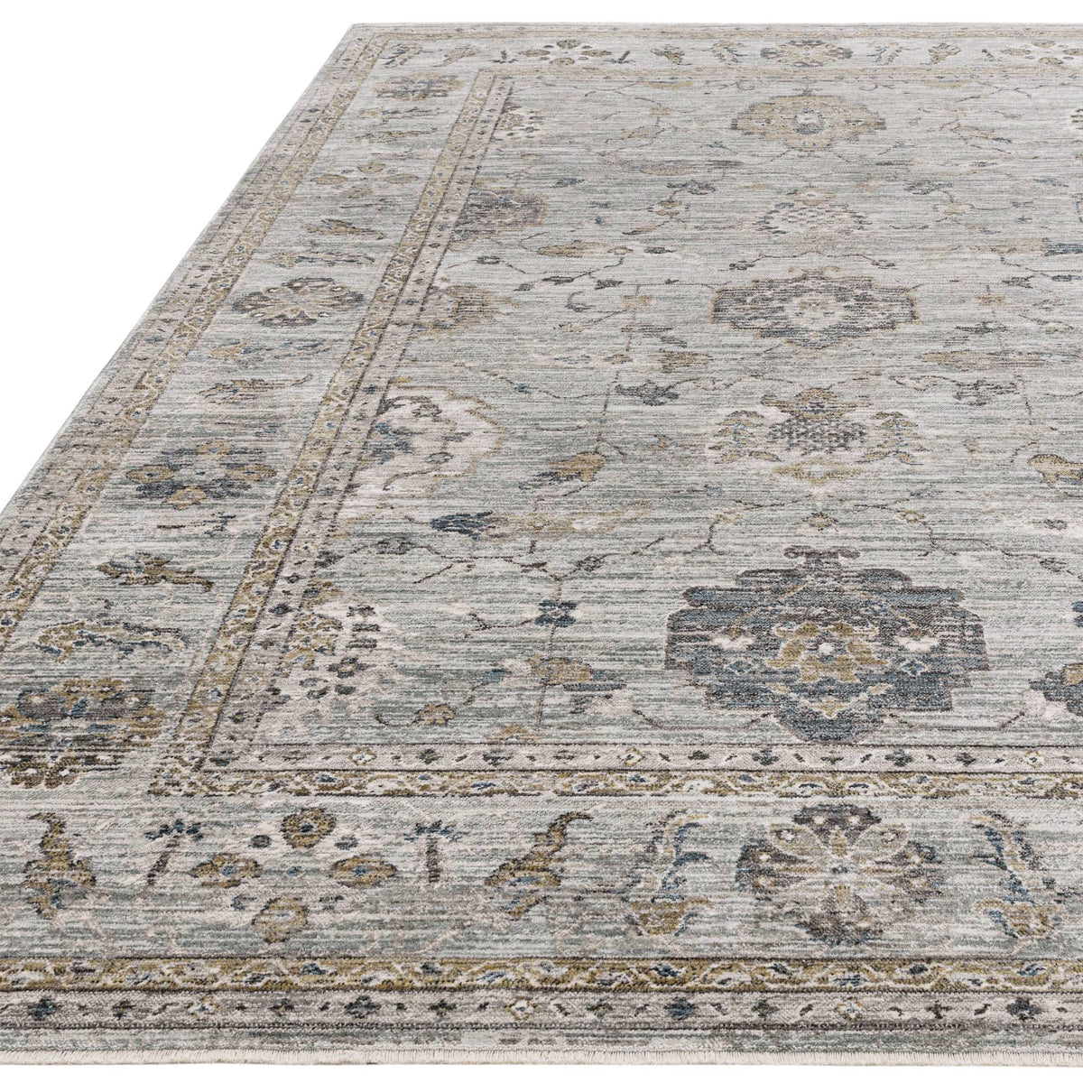 Jasper Rug styled in a living room