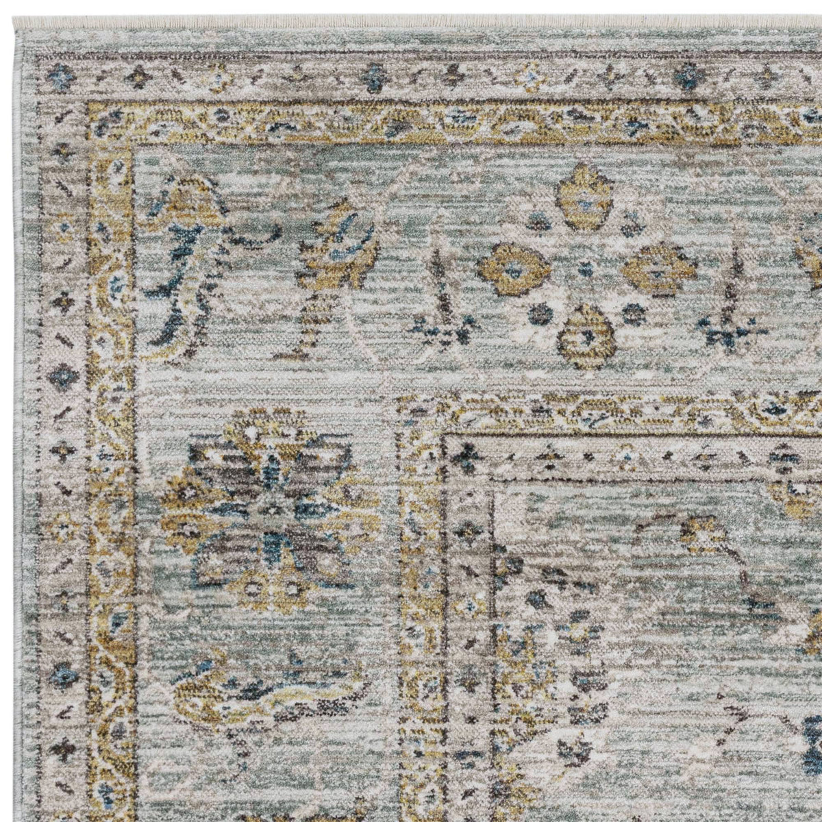 Jasper Rug styled in a living room