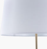 Jace 64" Iron Floor Lamp, Antiqued Metallic Brass