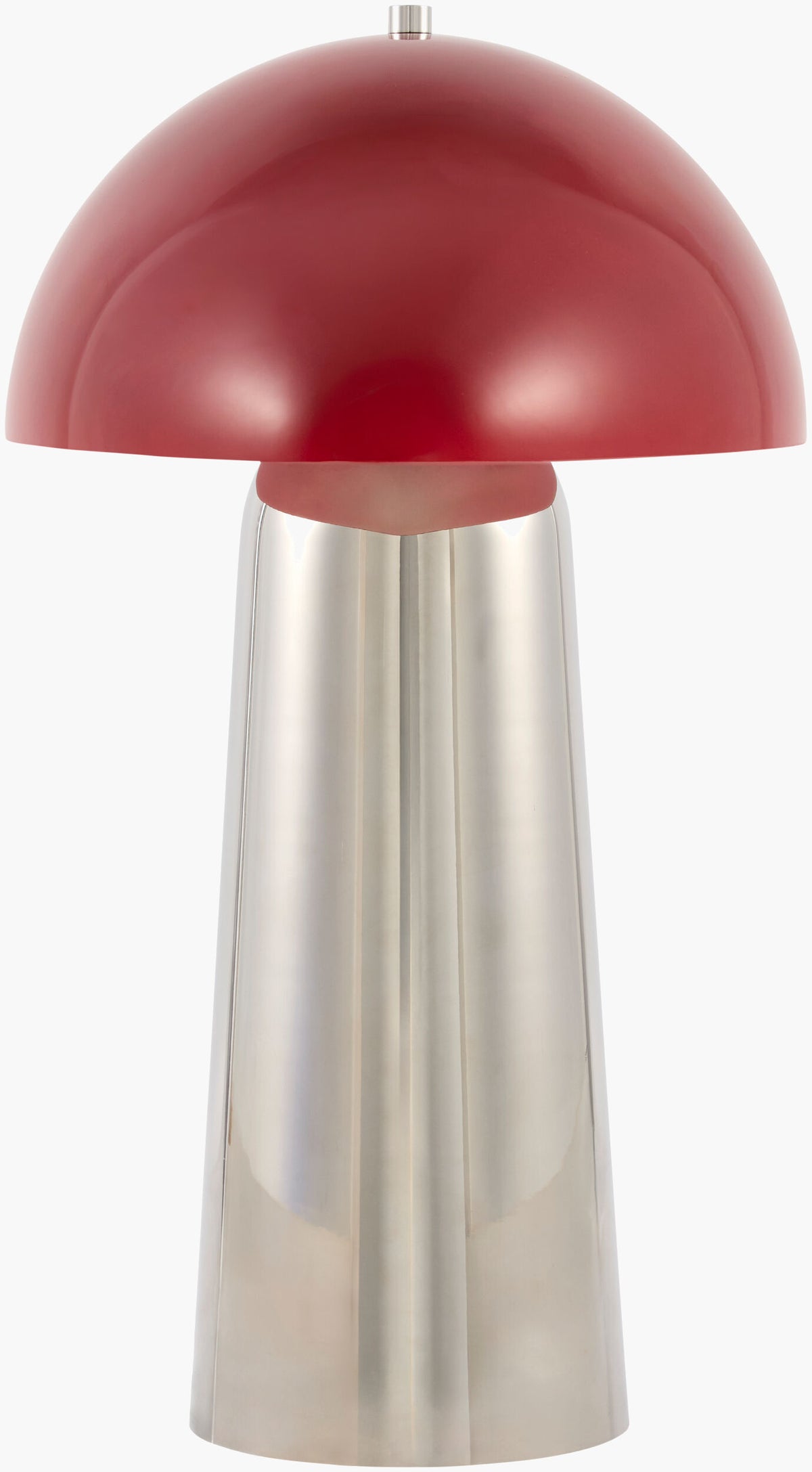Julep 20" Iron Table Lamp, Plated Metallic Nickel (JLEP-002)