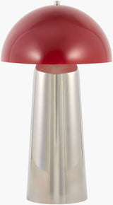 Julep 20" Iron Table Lamp, Plated Metallic Nickel (JLEP-002)
