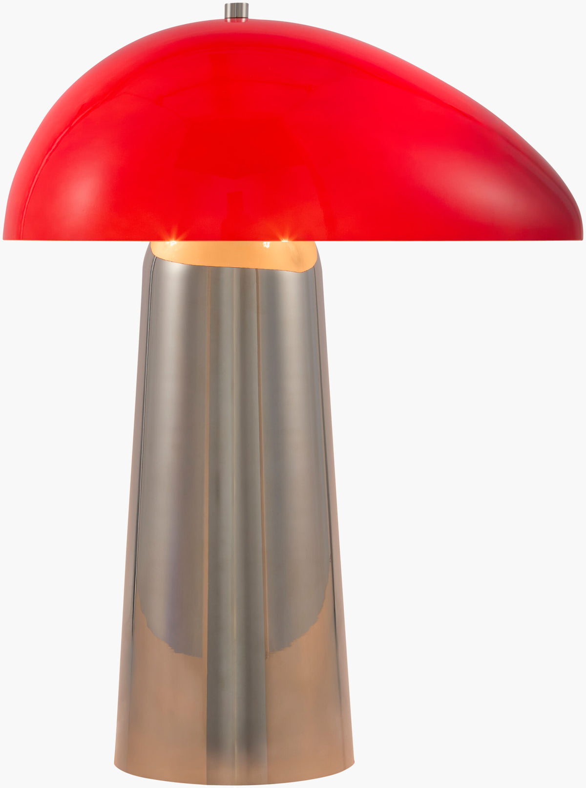 Julep 20" Iron Table Lamp, Plated Metallic Nickel (JLEP-002)
