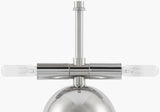 Julep 20" Iron Table Lamp, Plated Metallic Nickel (JLEP-002)