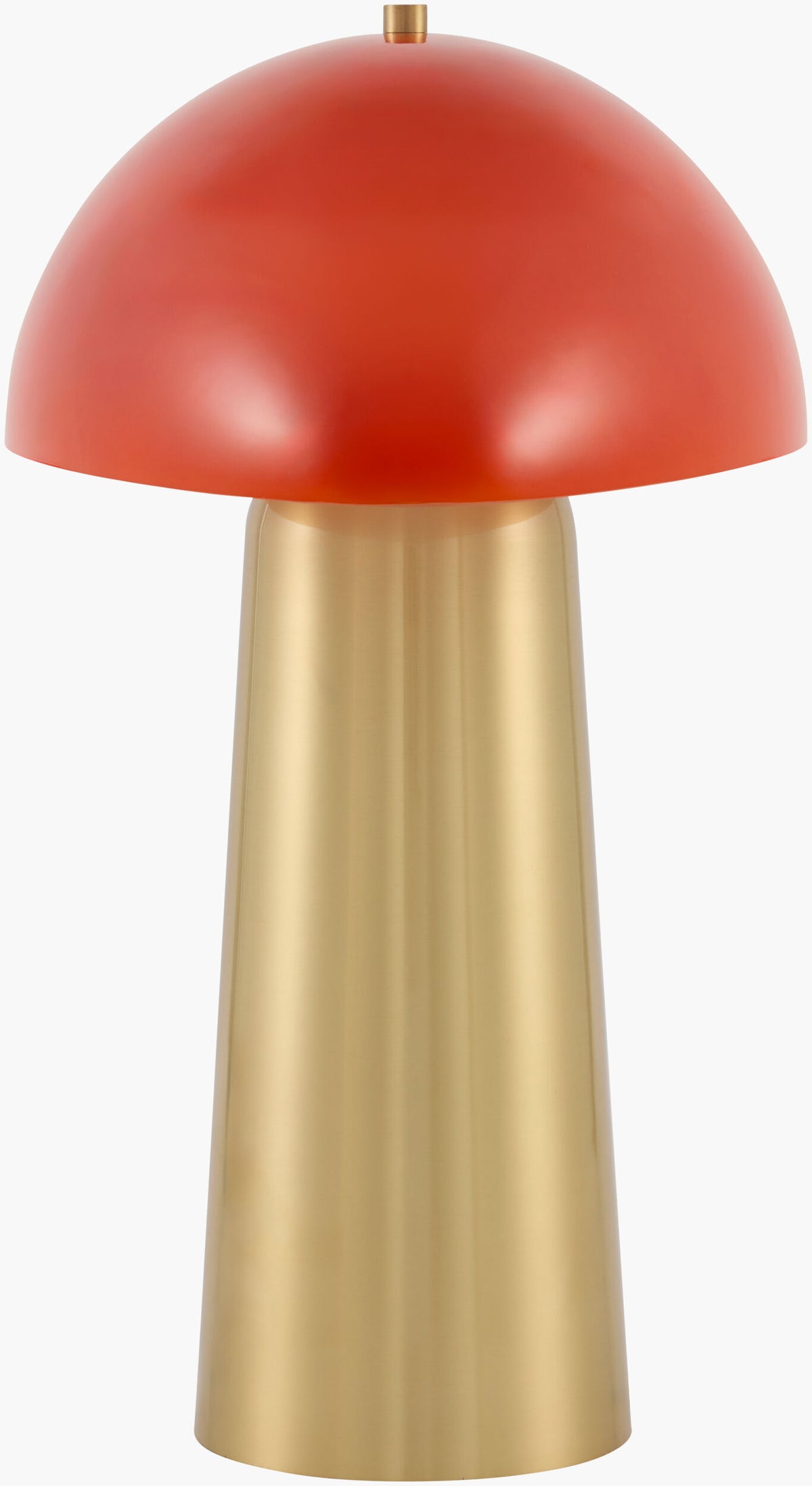 Julep 20" Iron Table Lamp, Plated Metallic Brass