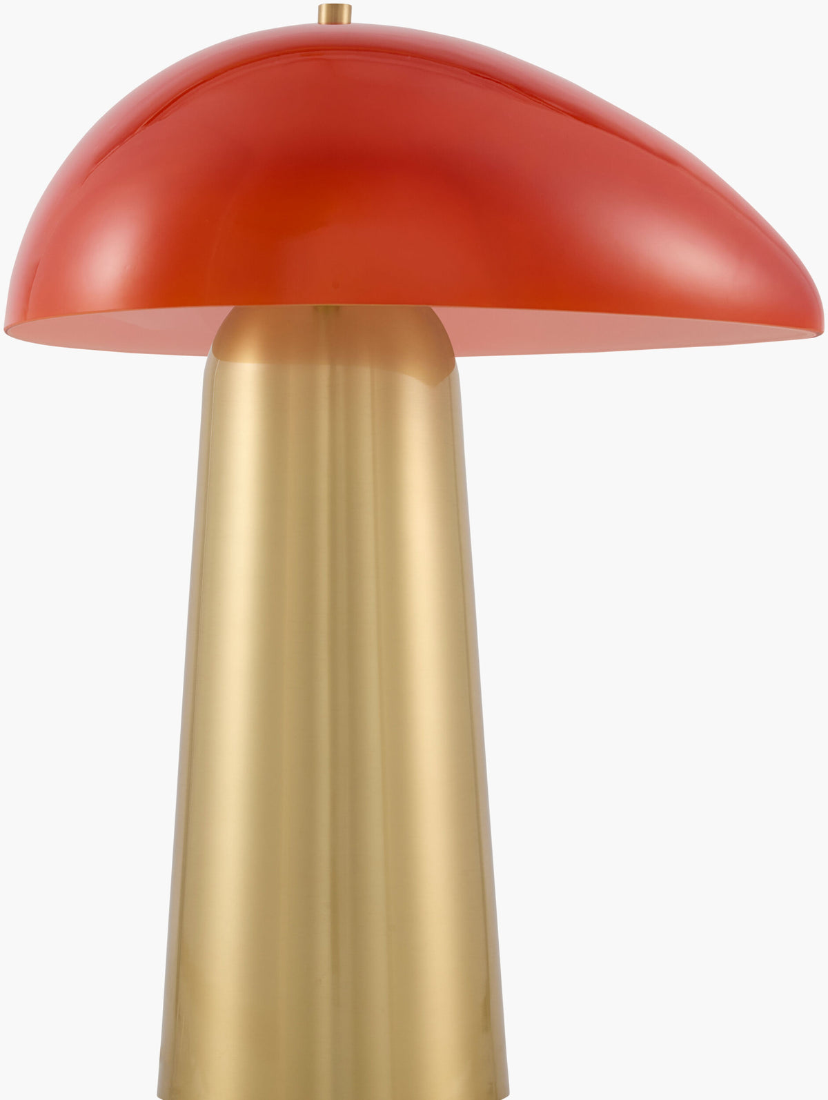 Julep 20" Iron Table Lamp, Plated Metallic Brass