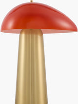 Julep 20" Iron Table Lamp, Plated Metallic Brass