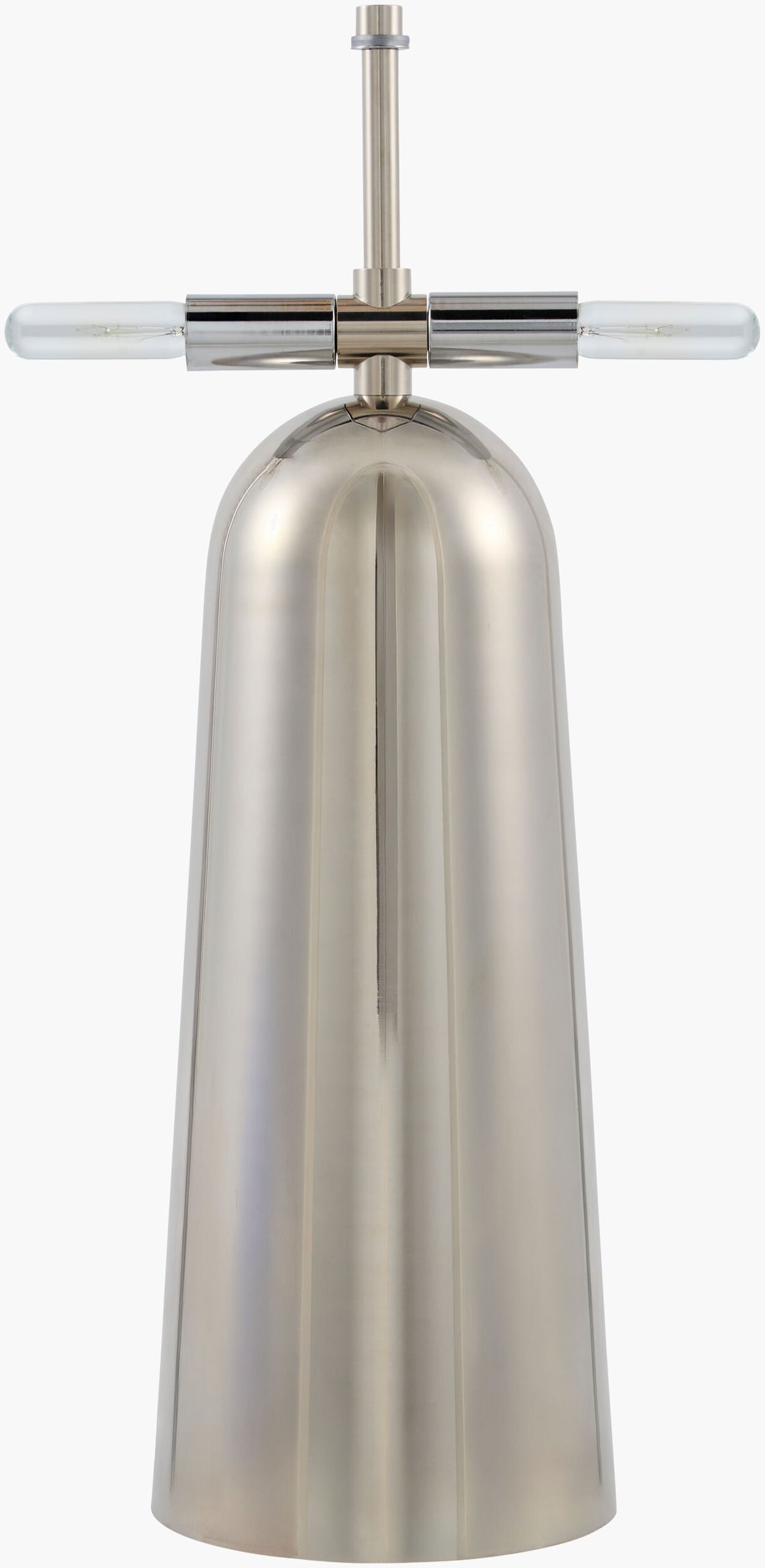 Julep 20" Iron Table Lamp, Plated Metallic Nickel (JLEP-004)