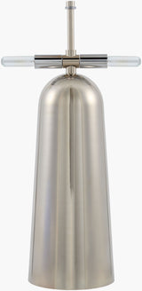 Julep 20" Iron Table Lamp, Plated Metallic Nickel (JLEP-004)