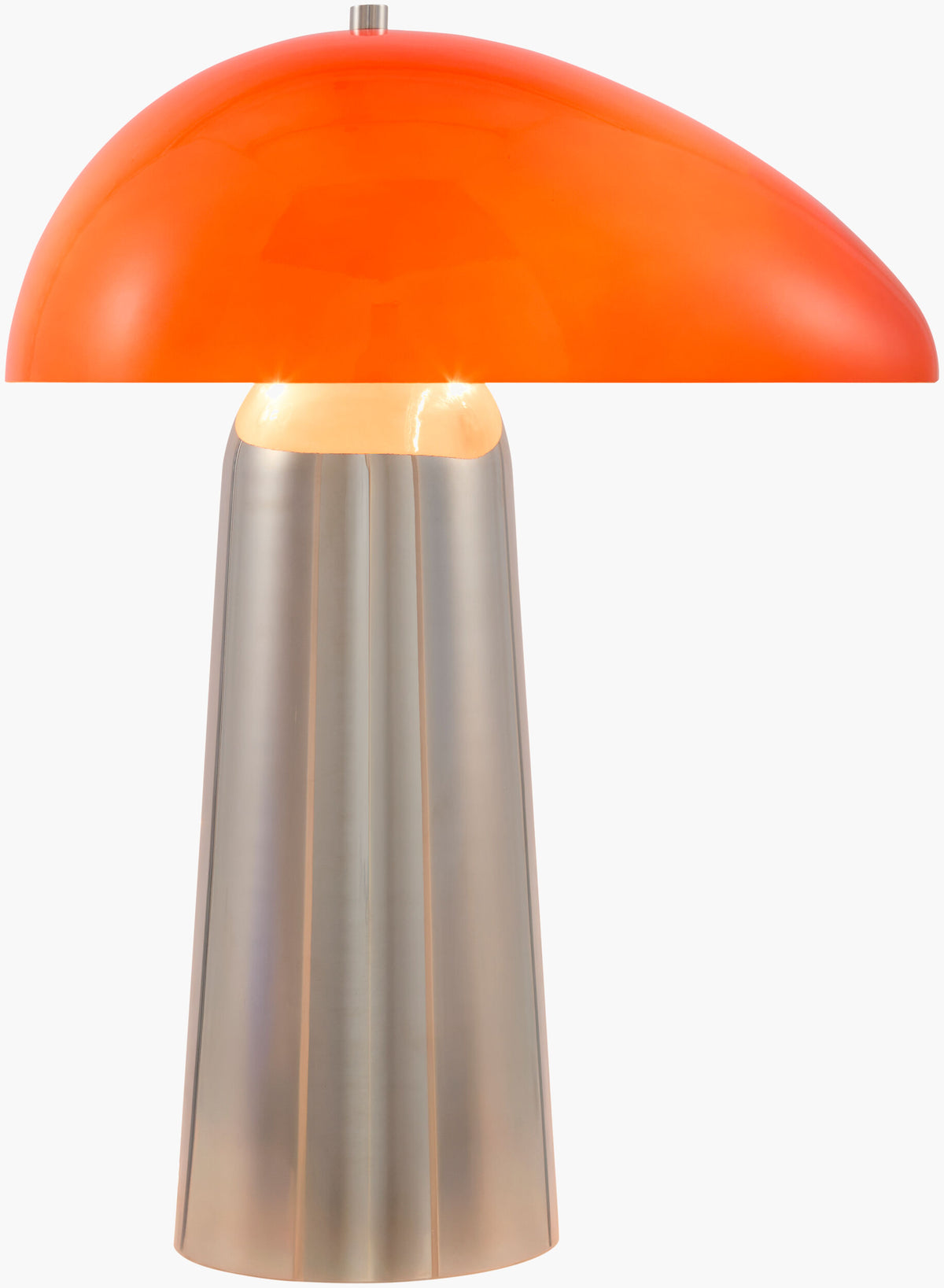 Julep 20" Iron Table Lamp, Plated Metallic Nickel (JLEP-004)