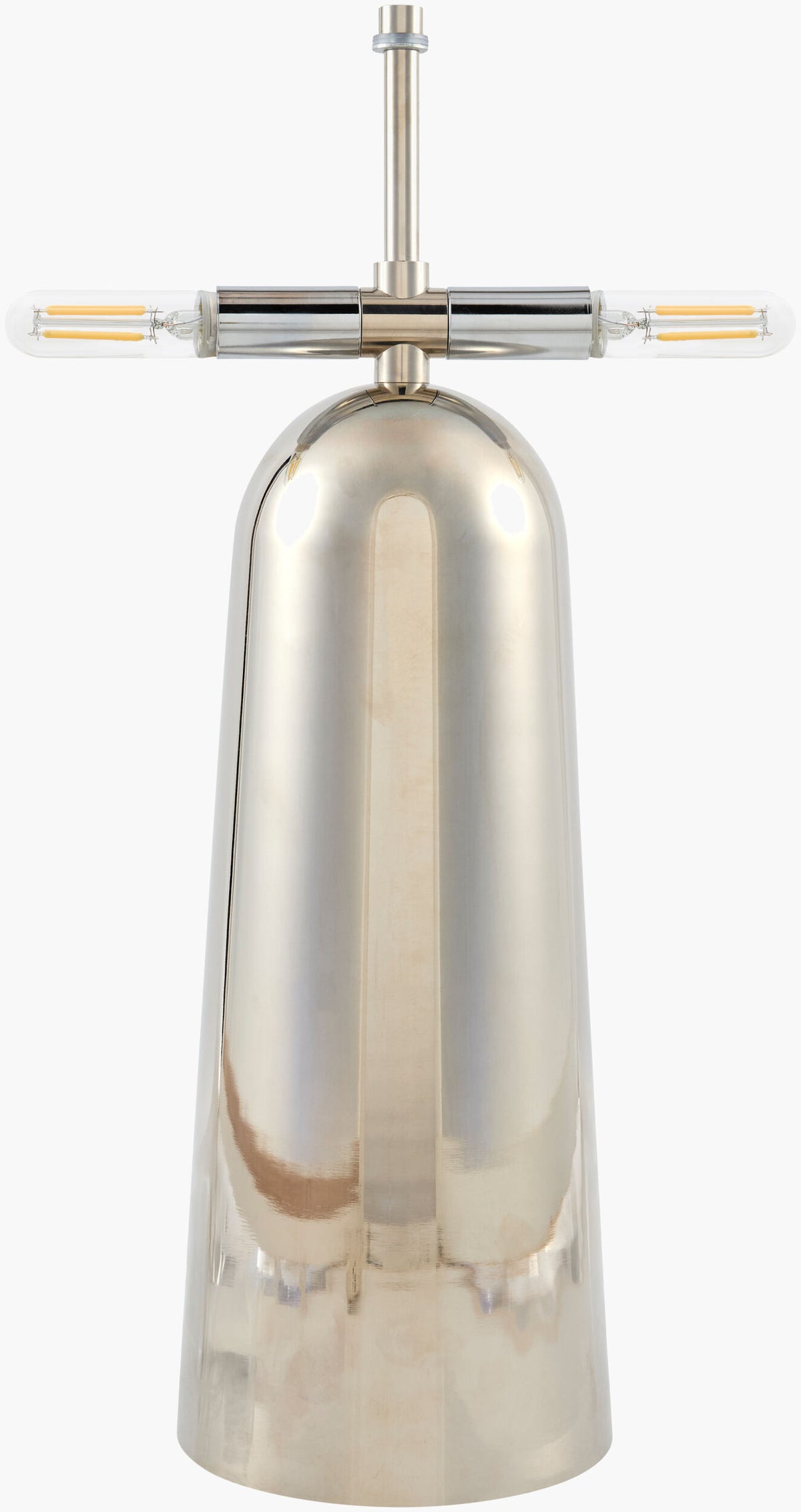 Julep 20" Iron Table Lamp, Plated Metallic Nickel (JLEP-007)