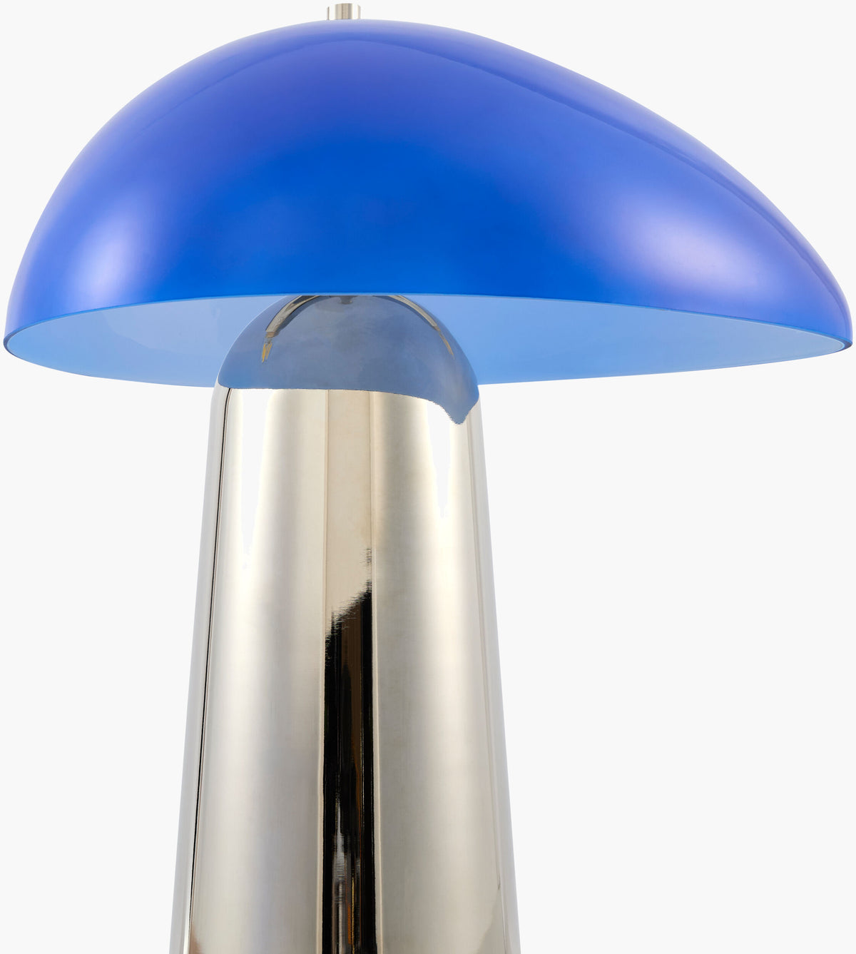 Julep 20" Iron Table Lamp, Plated Metallic Nickel (JLEP-007)