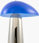 Julep 20" Iron Table Lamp, Plated Metallic Nickel (JLEP-007)