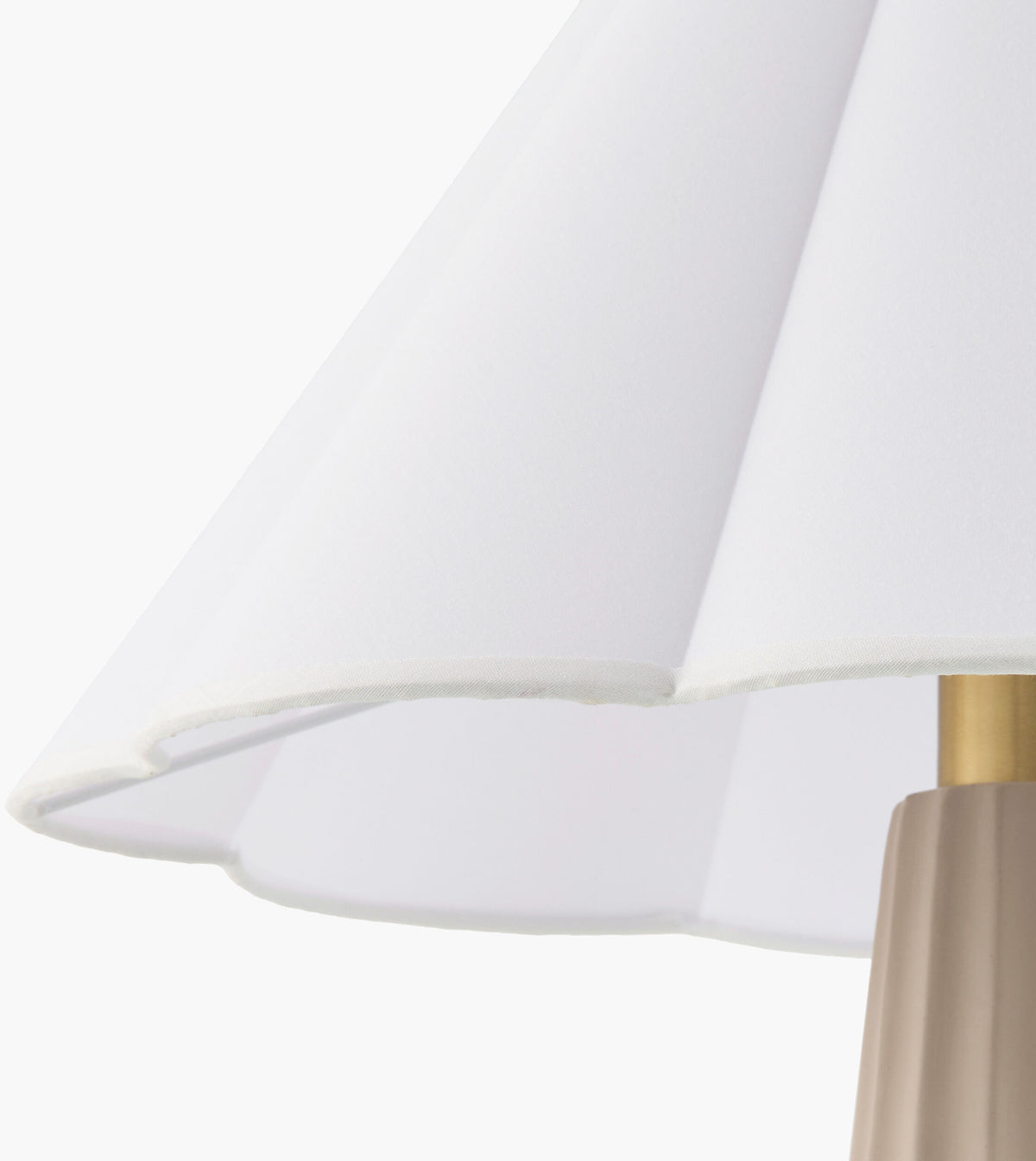 Joane 29" Concrete Table Lamp, Hand Painted Gray
