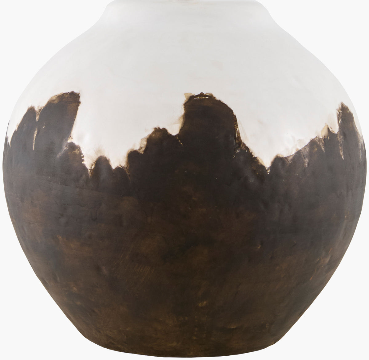 Jirapa 26" Ceramic Table Lamp, Glazed Brown