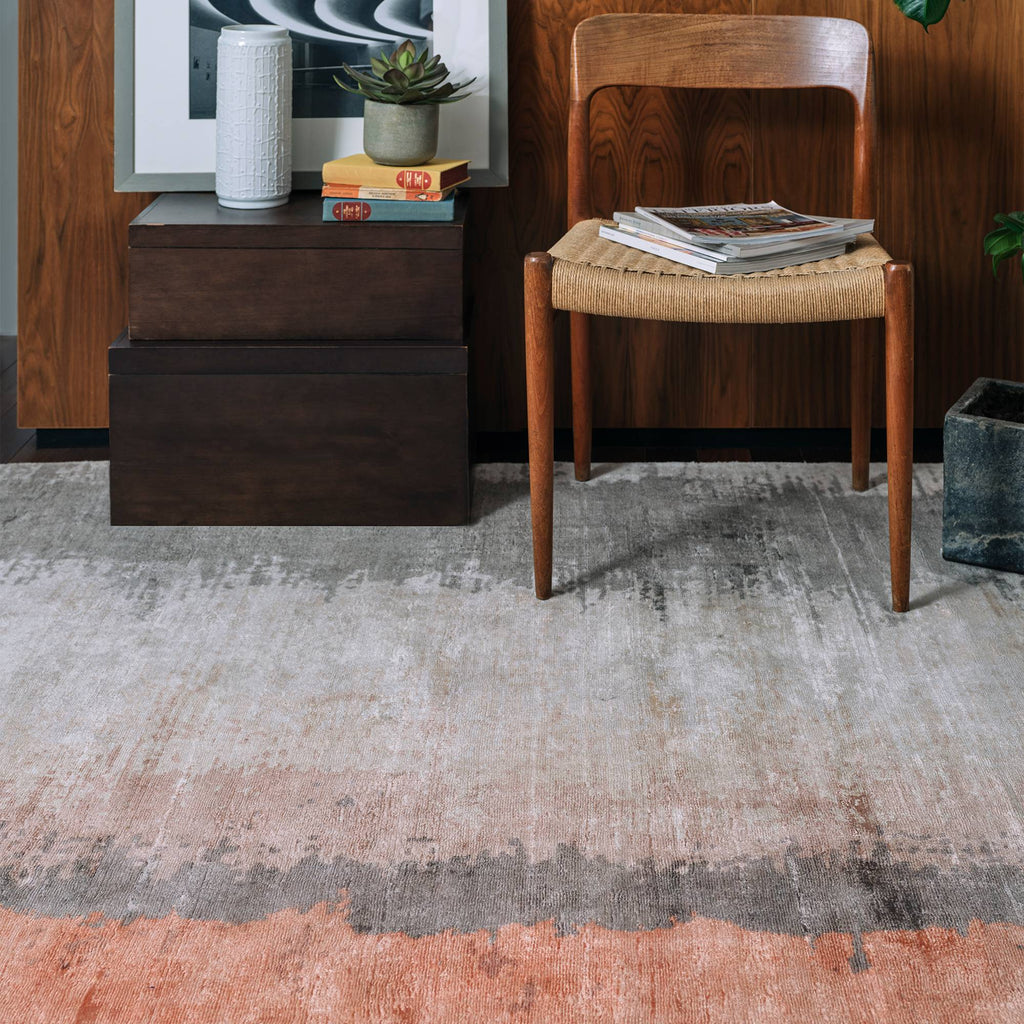 Juno Rug styled in a living room