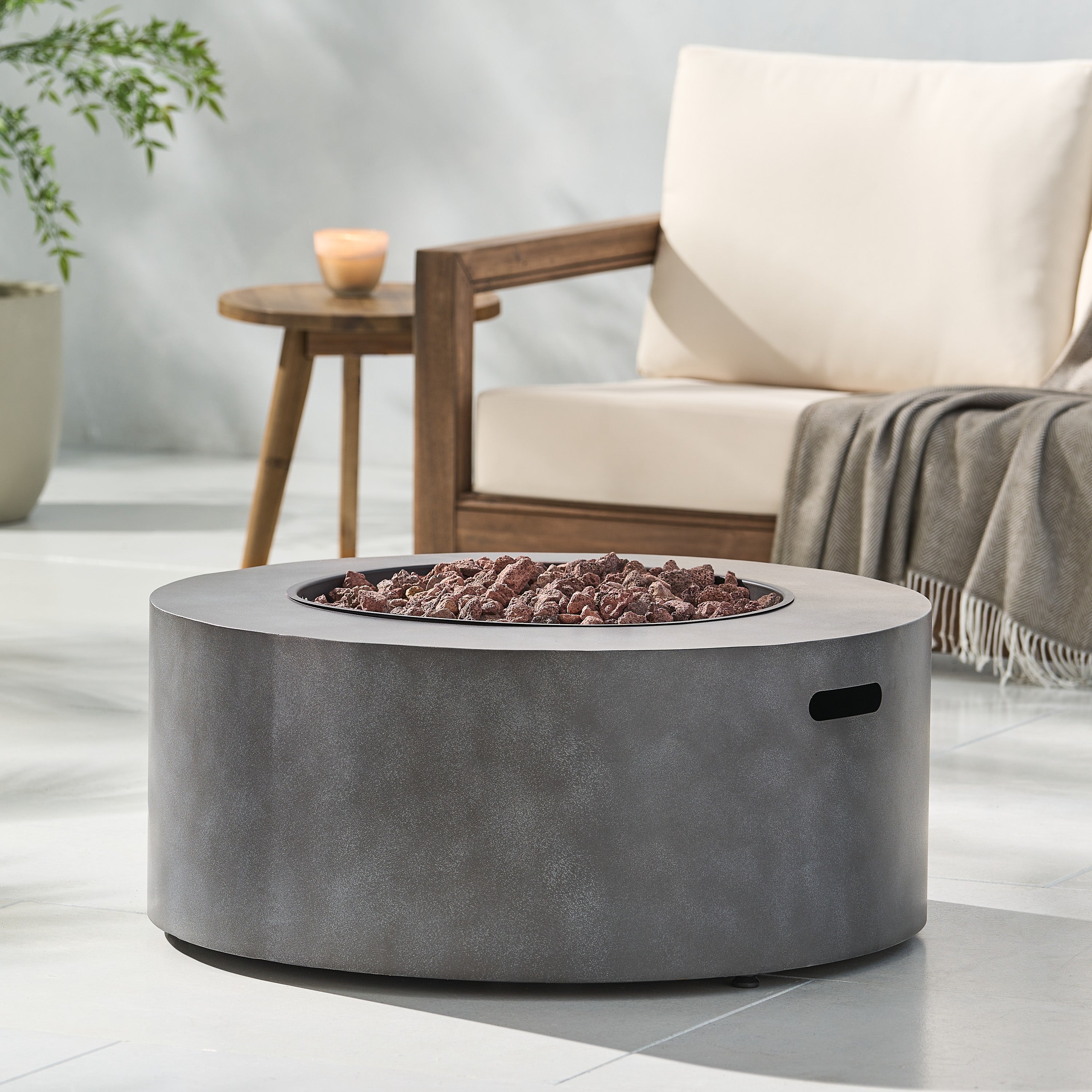 Wellington ROUND IRON FIRE PIT -40