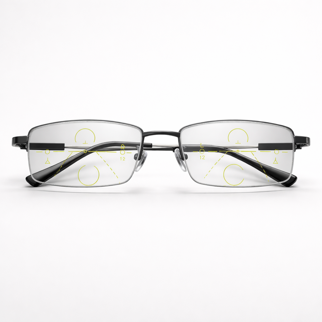 Progressive Reading Glasses For Near And Far