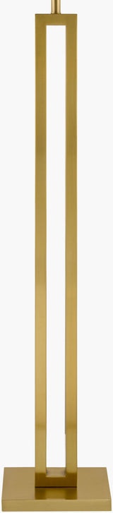 Kirrama 63" Iron Floor Lamp, Metallic Metallic Brass