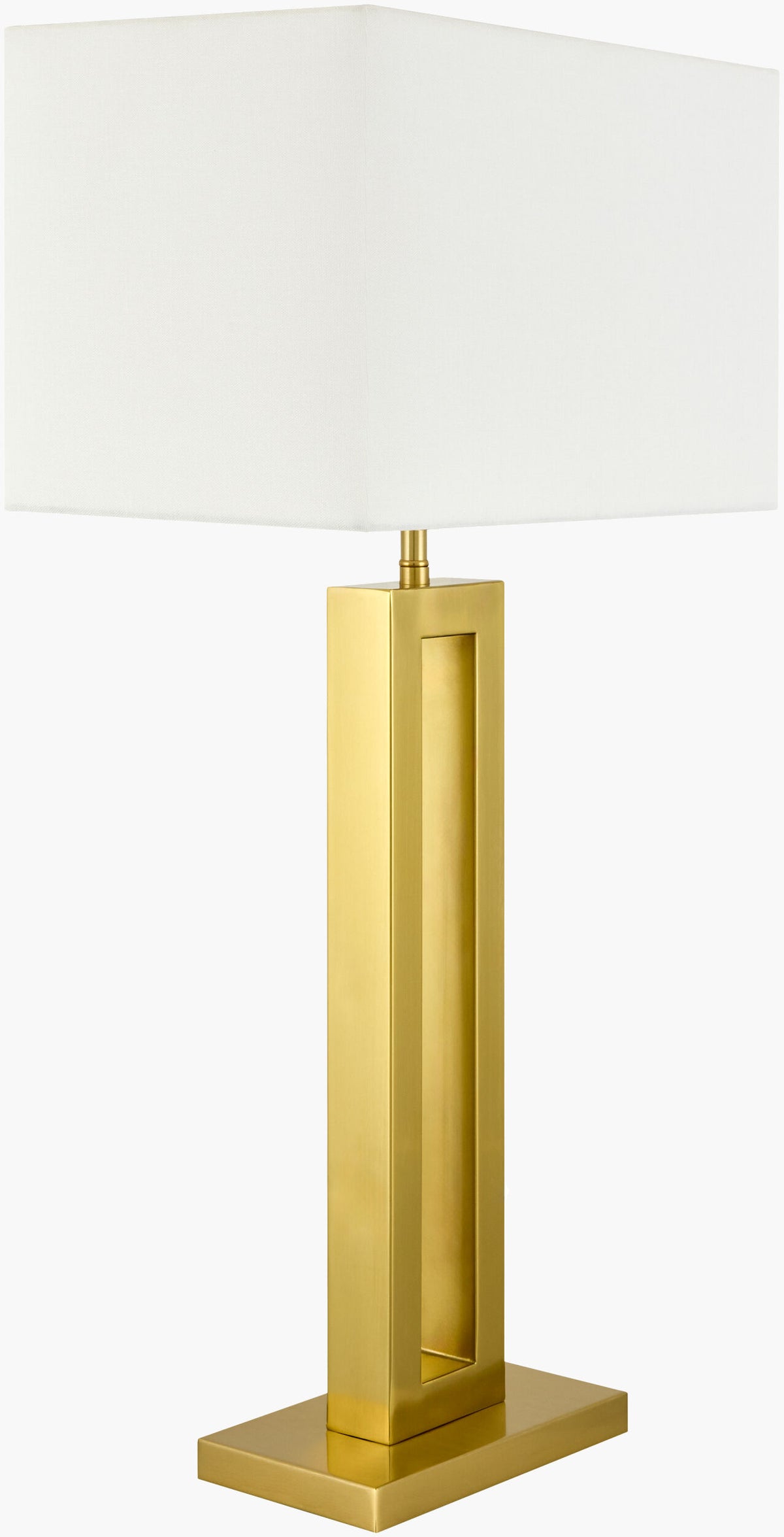 Kirrama 33" Iron Table Lamp, Metallic Metallic Brass