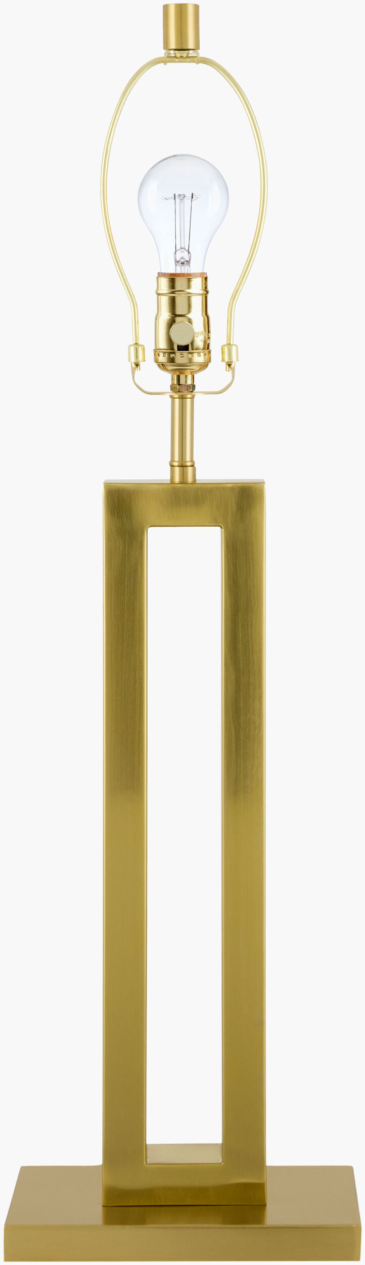 Kirrama 33" Iron Table Lamp, Metallic Metallic Brass