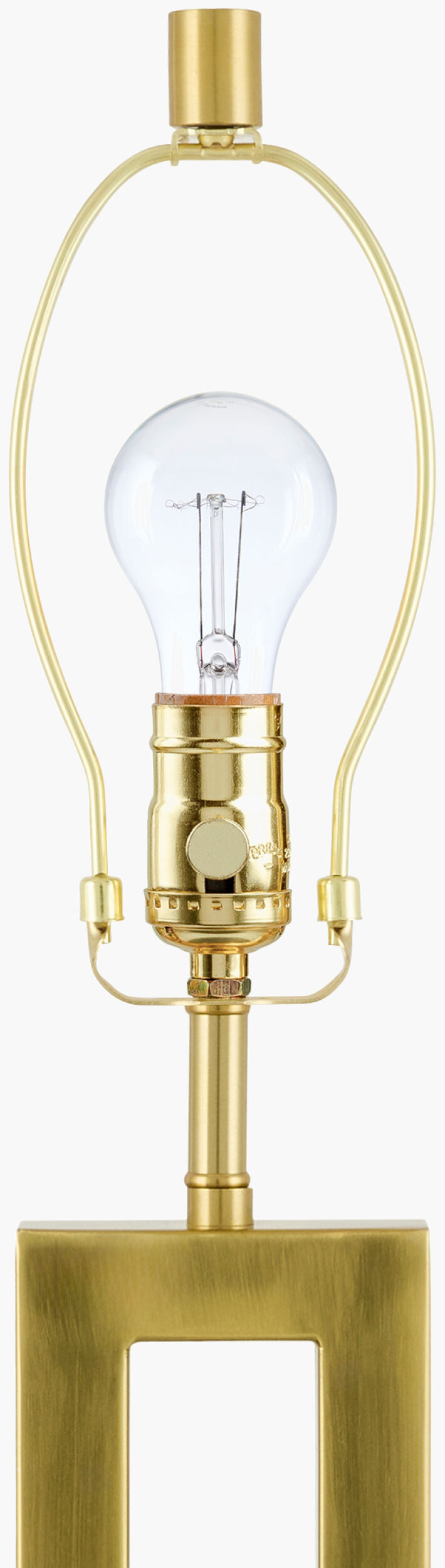 Kirrama 33" Iron Table Lamp, Metallic Metallic Brass