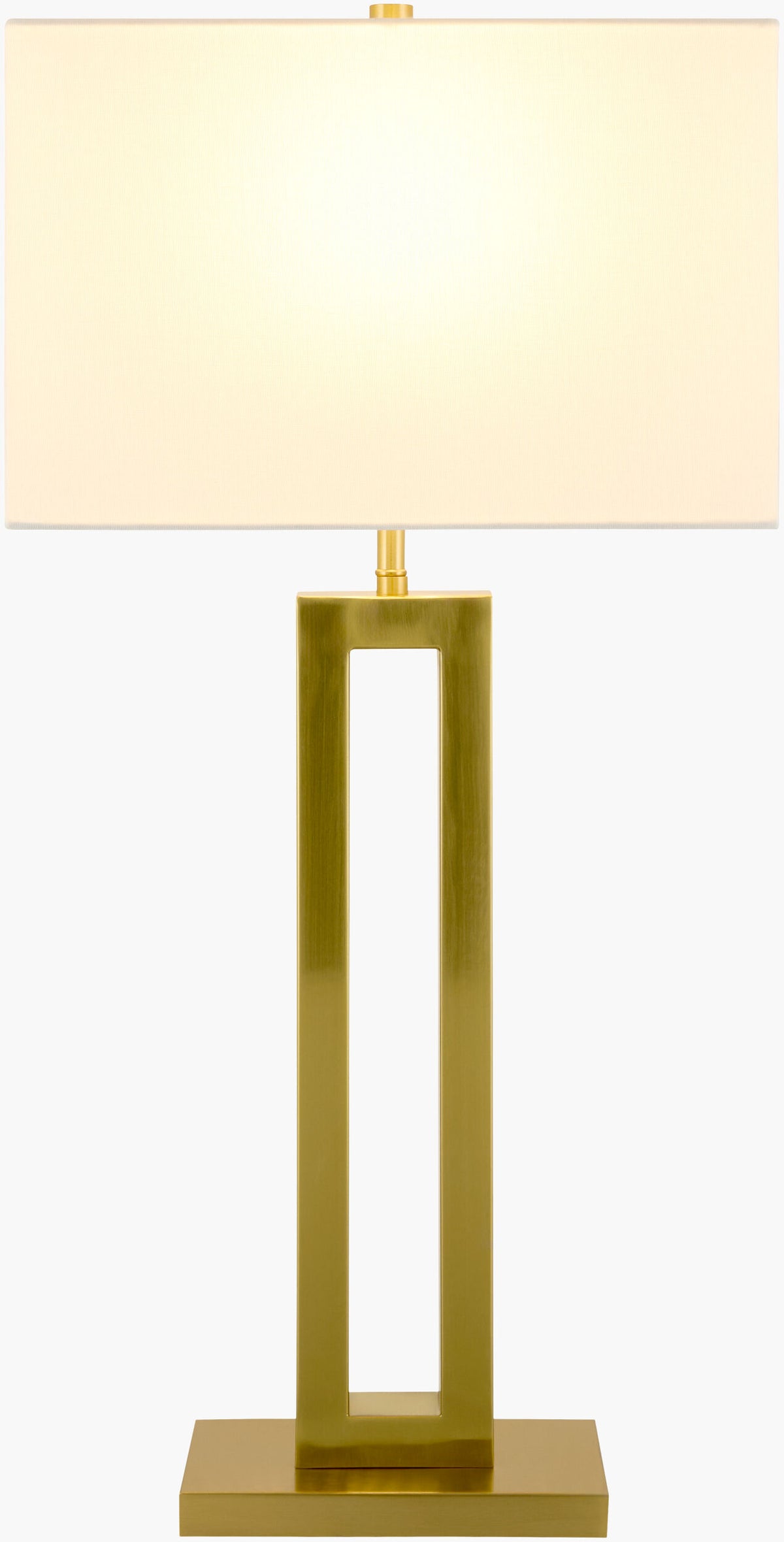 Kirrama 33" Iron Table Lamp, Metallic Metallic Brass