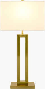 Kirrama 33" Iron Table Lamp, Metallic Metallic Brass