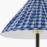 Kukio 63" Iron Floor Lamp, Hand Painted Black (KUK-006)
