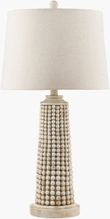 Kaul 29" Resin Table Lamp, Painted Cream