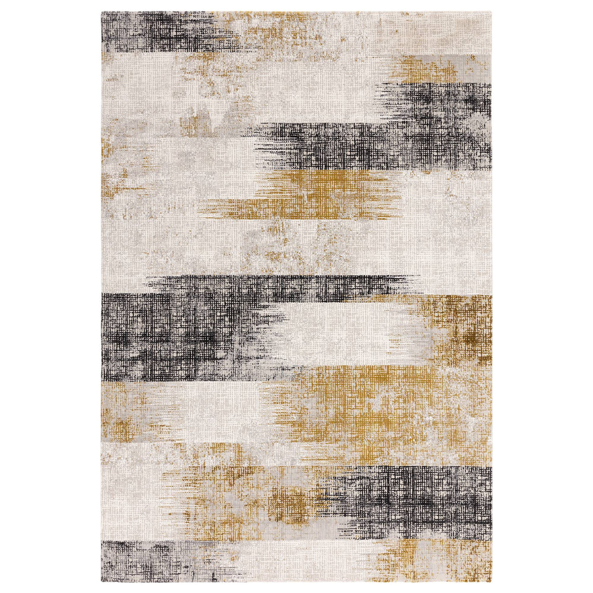 Kuza Rug - Lines Gold
