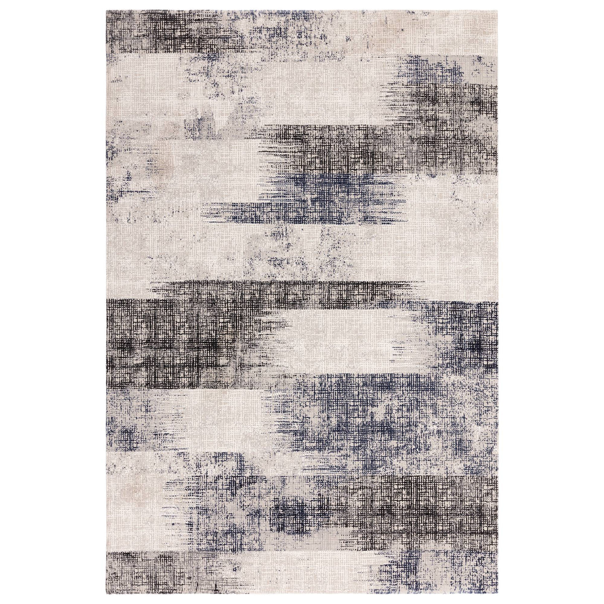 Kuza Rug - Lines Blue