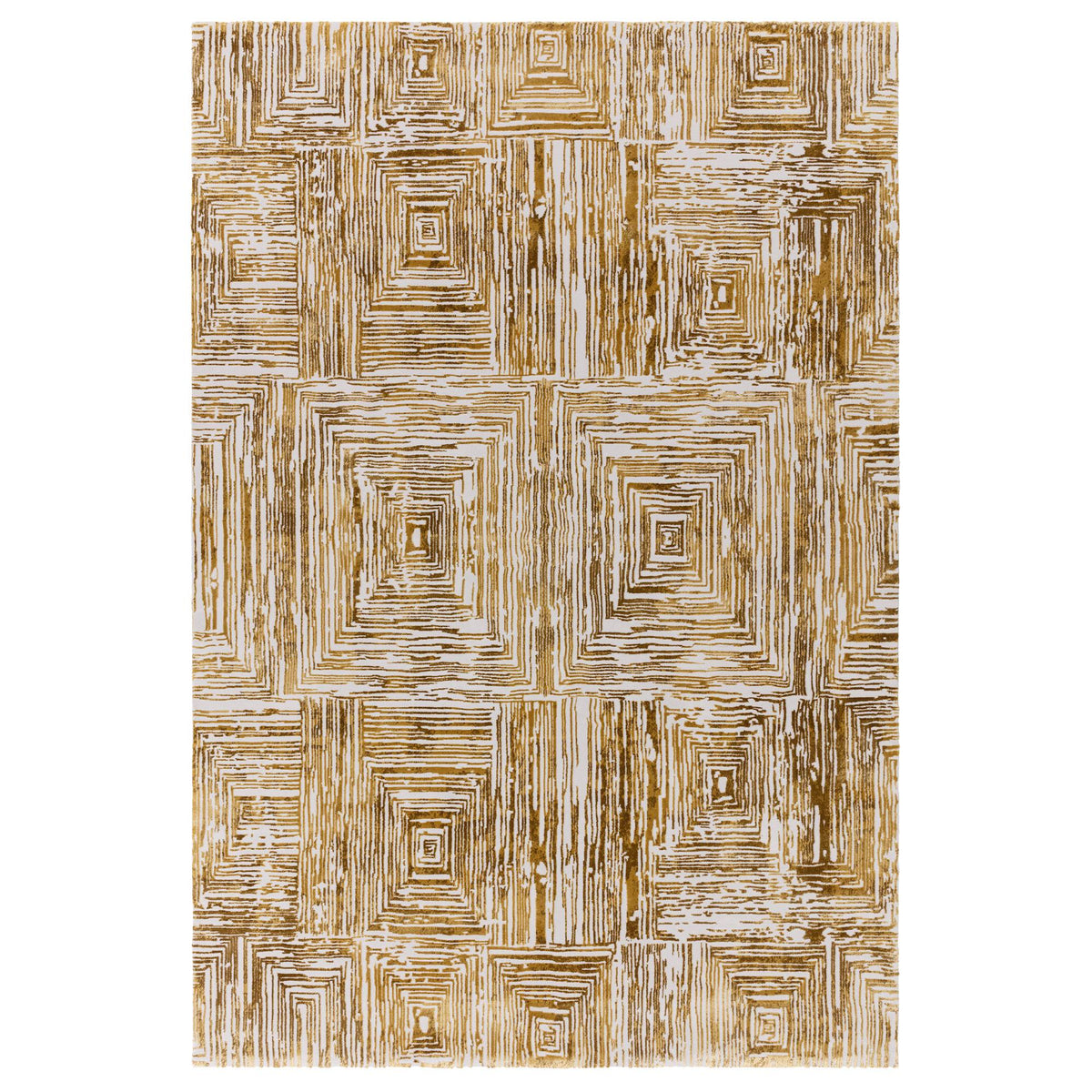 Kuza Rug - Portrait Gold