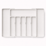 Cutlery Drawer Organizer With Adjustable Width