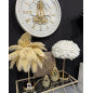 Beige Feather Lamp 60 cm