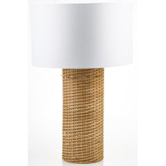 Large Boho Rattan Lamp 65 cm