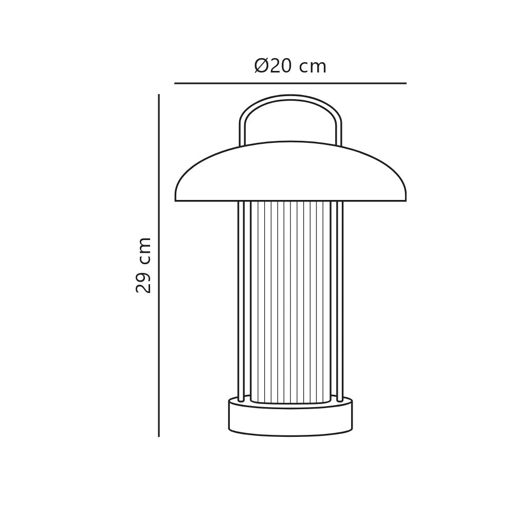 Mirano Portable LED Table Lamp (3W)
