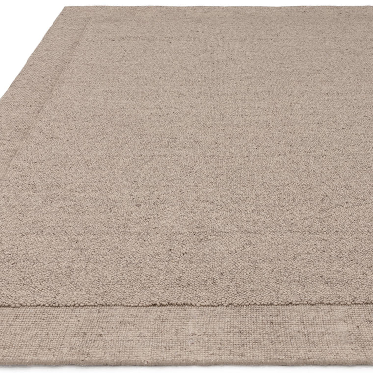 Loop pile, 8 mm — Border Wool Living Room Rug — Loop Pile, Hand Tufted, Boho, Larson