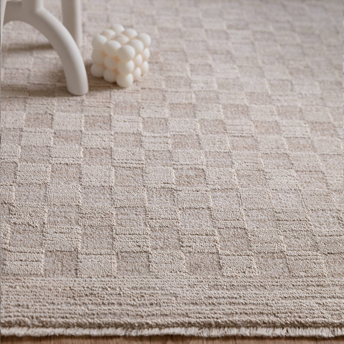 Laurent Rug styled in a living room