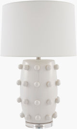 Labianca 29" Ceramic Table Lamp, Glazed White
