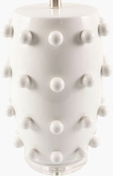 Labianca 29" Ceramic Table Lamp, Glazed White