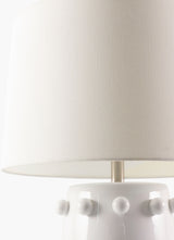 Labianca 29" Ceramic Table Lamp, Glazed White