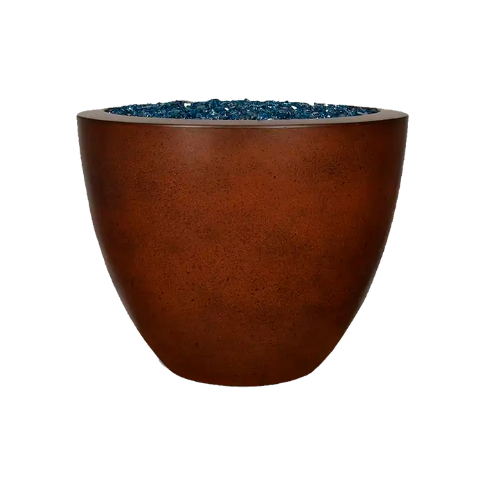 Fire by Design Legacy Round Tall Concrete Gas Fire & Water Bowl