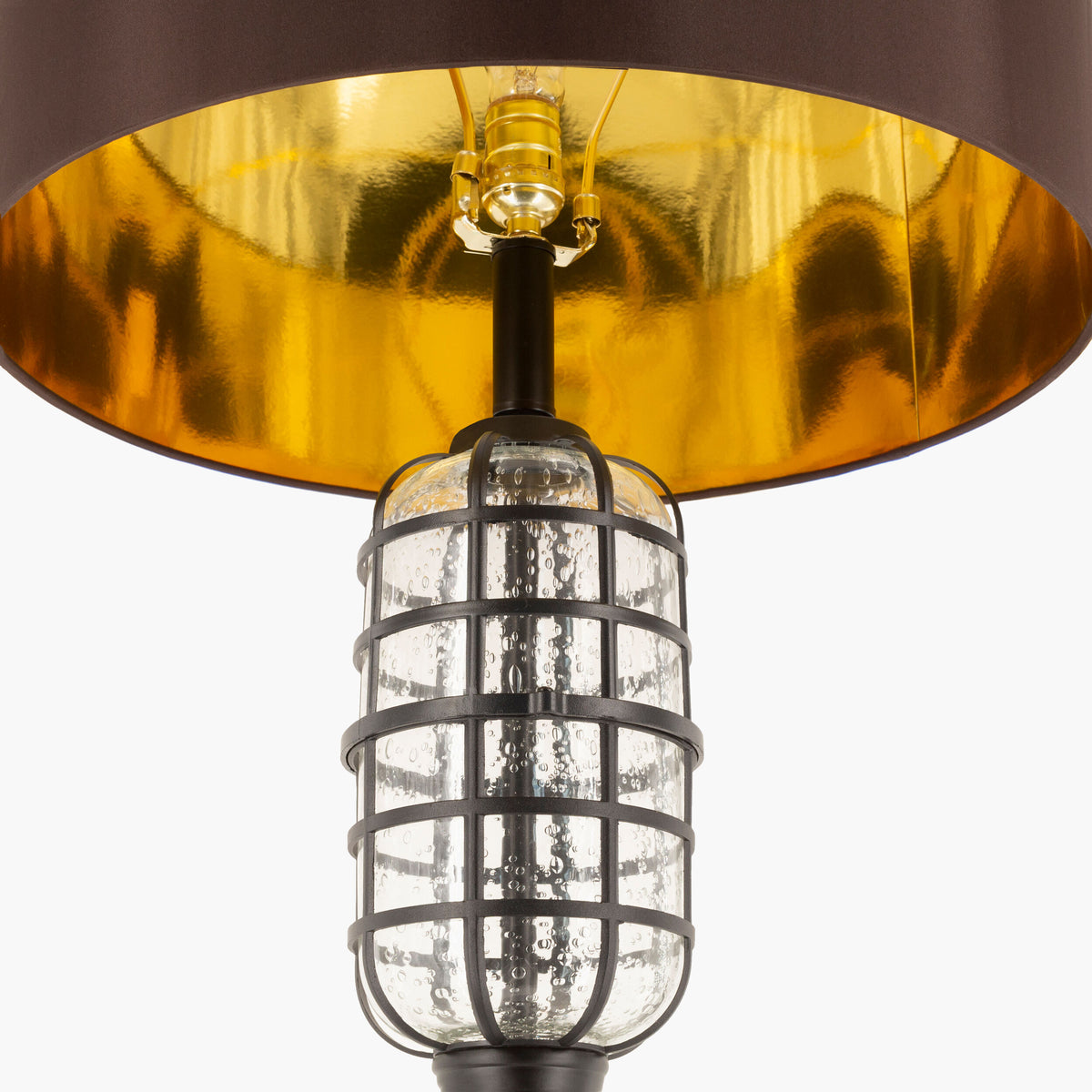 Letty 67" Iron Floor Lamp, Painted Black