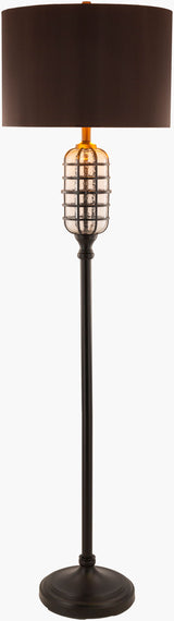 Letty 67" Iron Floor Lamp, Painted Black