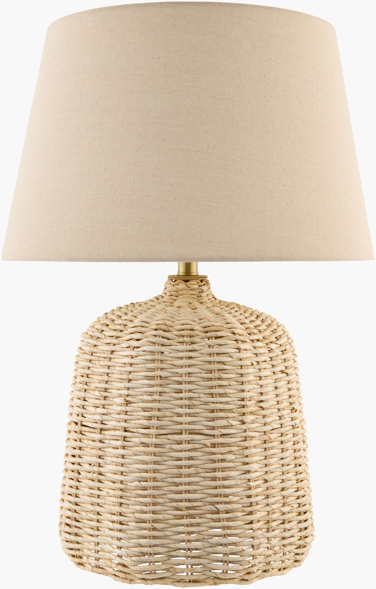 Levane 27" Rattan Table Lamp, Natural Beige