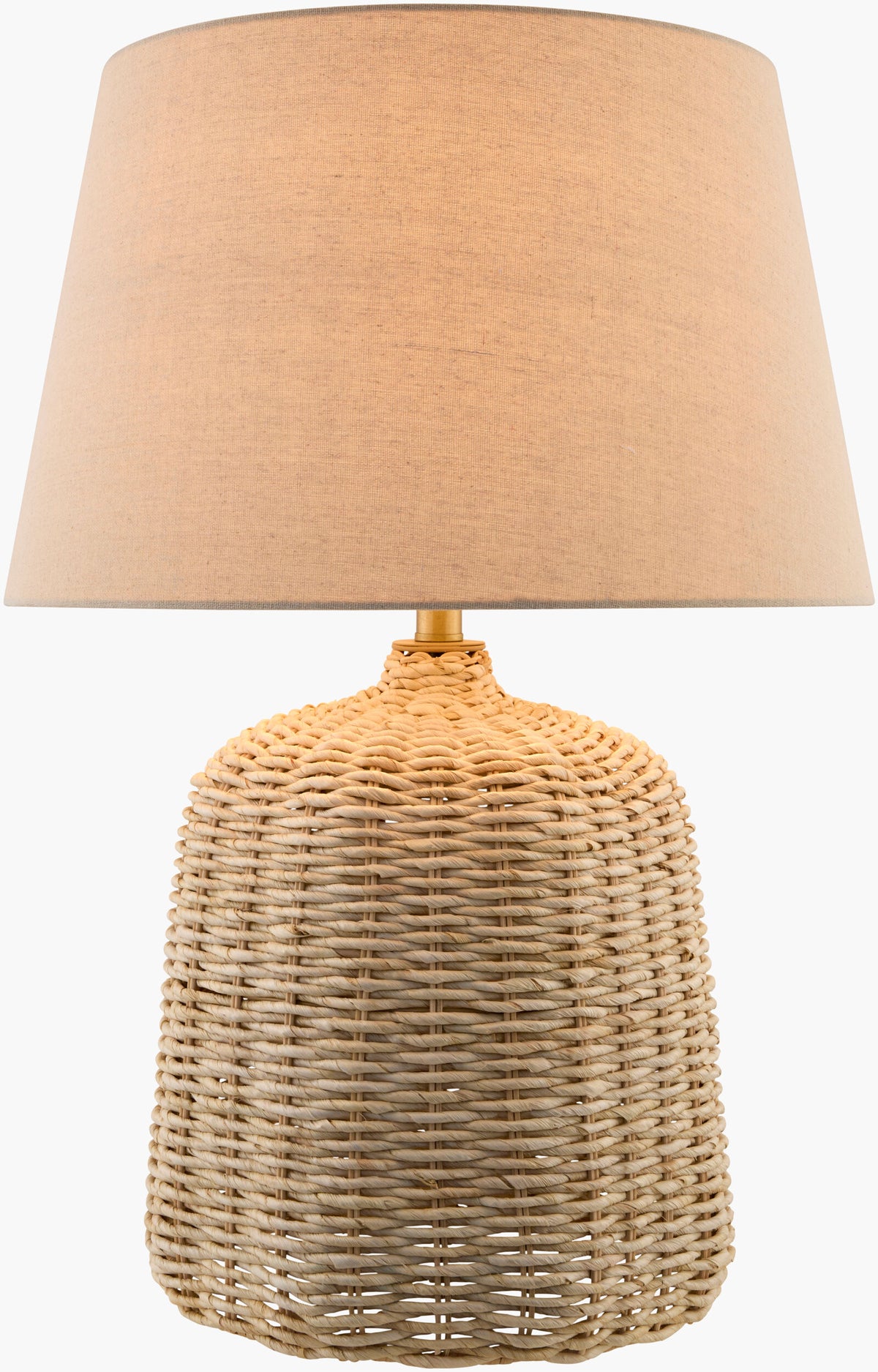 Levane 27" Rattan Table Lamp, Natural Beige