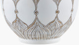 Lafia 25" Resin Table Lamp, Painted White